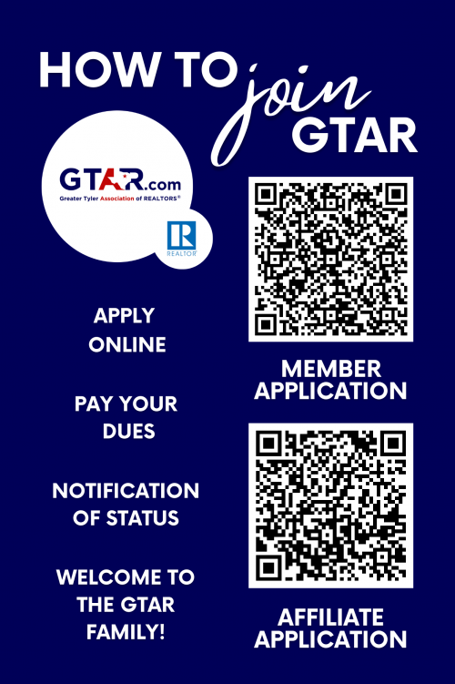 Membership - Greater Tyler Association of REALTORS® | GTAR